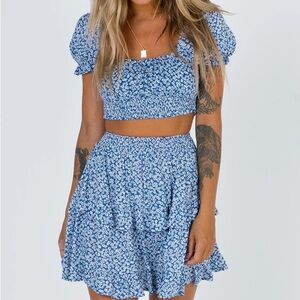 Princess Polly Blue Multi Matching Set